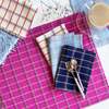 Archive New York San Lucas Plaid Placemat - White & Orange - Thumbnail 3