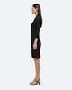 CLEMENTINE'S Helmut Lang Polo Knit Dress - Black - Thumbnail 2