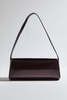 St. Agni East West Baguette Bag - Bordeaux - Thumbnail 2