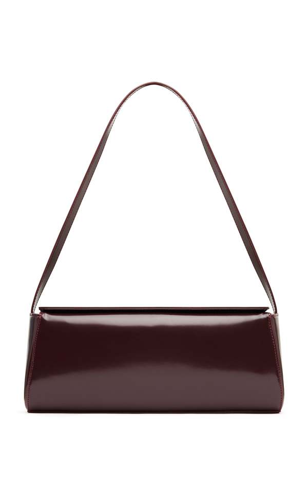 St. Agni East West Baguette Bag - Bordeaux