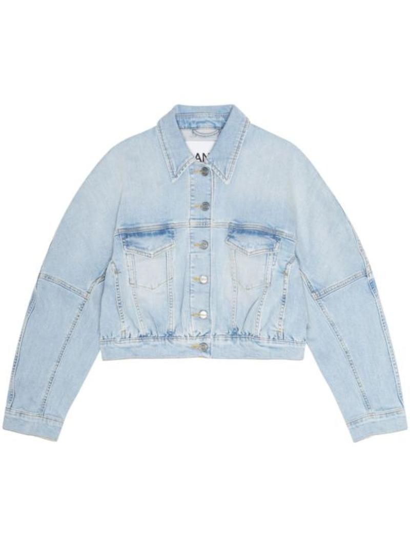 ブルゾン Ganni Denim Jacket GANNI Denim jacket | THE OUTNET