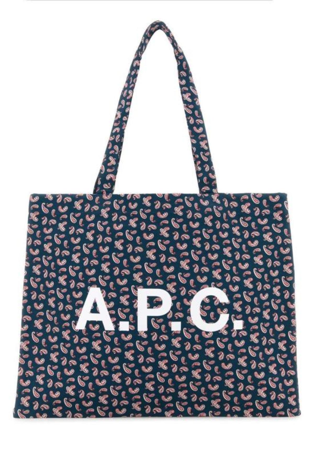 トートバッグ A.P.C. CAMEL CORDUROY DIANE SHOPPING BAG A.P.C. Tote Bag | Garmentory