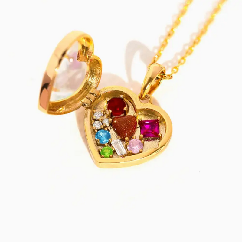 Girls Crew Jewelry Box of Chocolates Necklace Girls Crew Jewelry Box of Chocolates Necklace