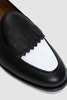Jacques Solovière Paris Hardy Micro Loafers - Black/White - Thumbnail 6