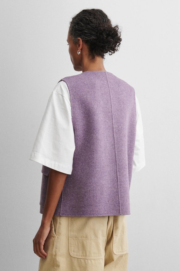 Rachel Comey Tam Vest - Lavender | Garmentory