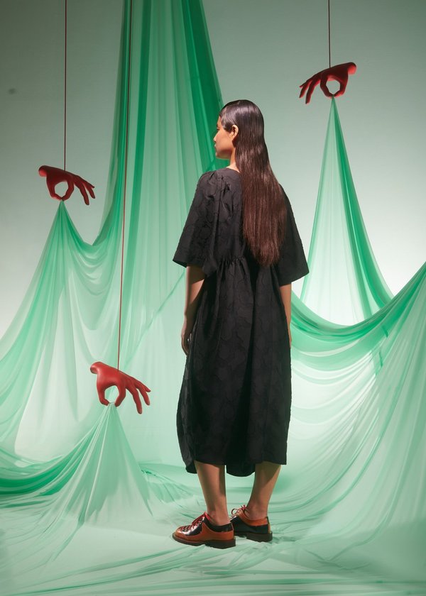 Henrik Vibskov Pump Dress - Black Octopus Dancers | Garmentory