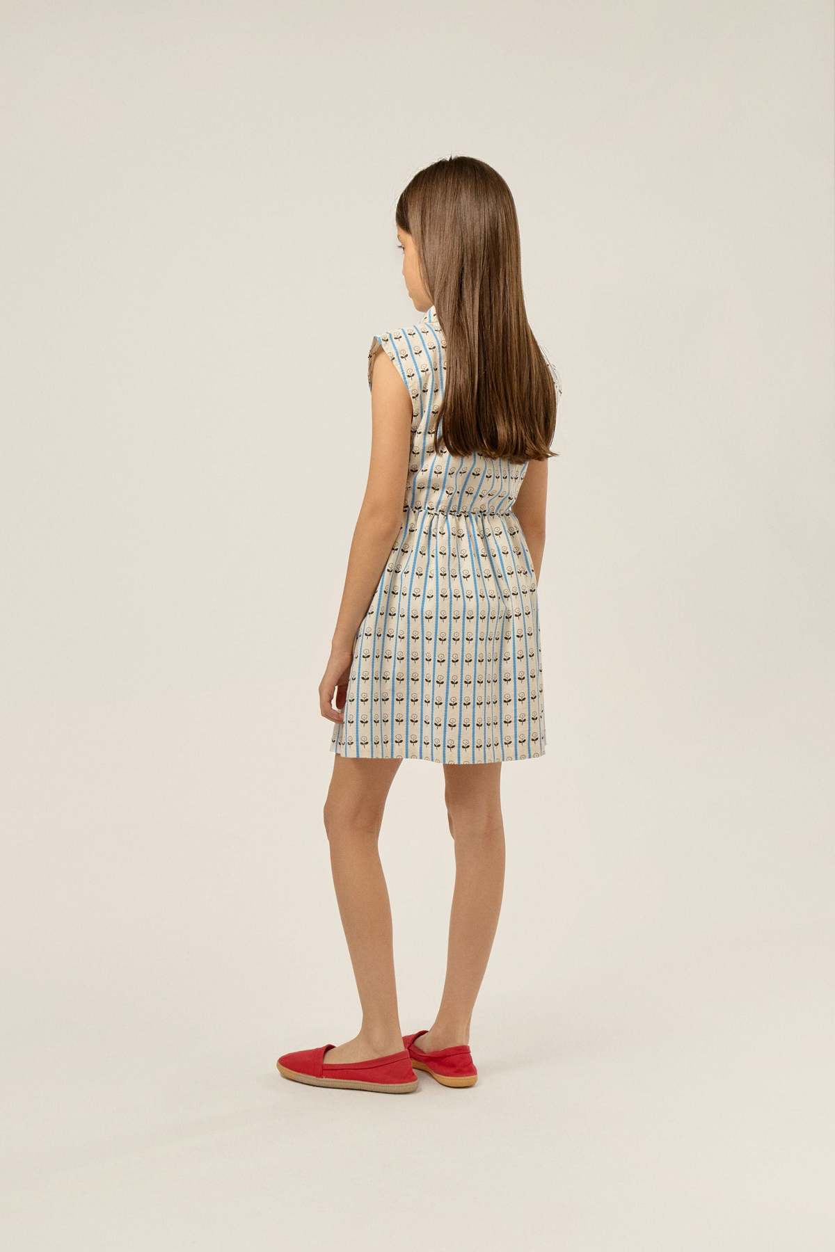The Campamento Flowers Dress - Ecru | Garmentory