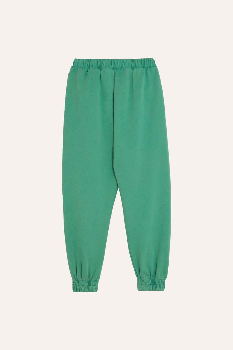The Campamento Green Washed Jogging Trousers - Green