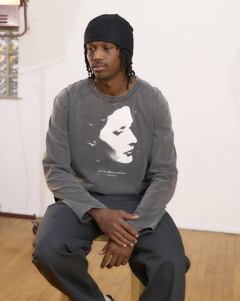 mfpen Merch LS Tee - Washed Graphite | Garmentory