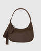 BAGGU Medium Crescent Bag - Black/Brown/Stone - Thumbnail 3