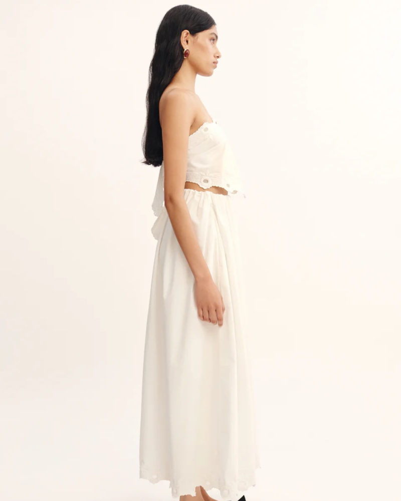 Posse Antoinette Skirt - Vintage White Posse Antoinette Skirt - Vintage White