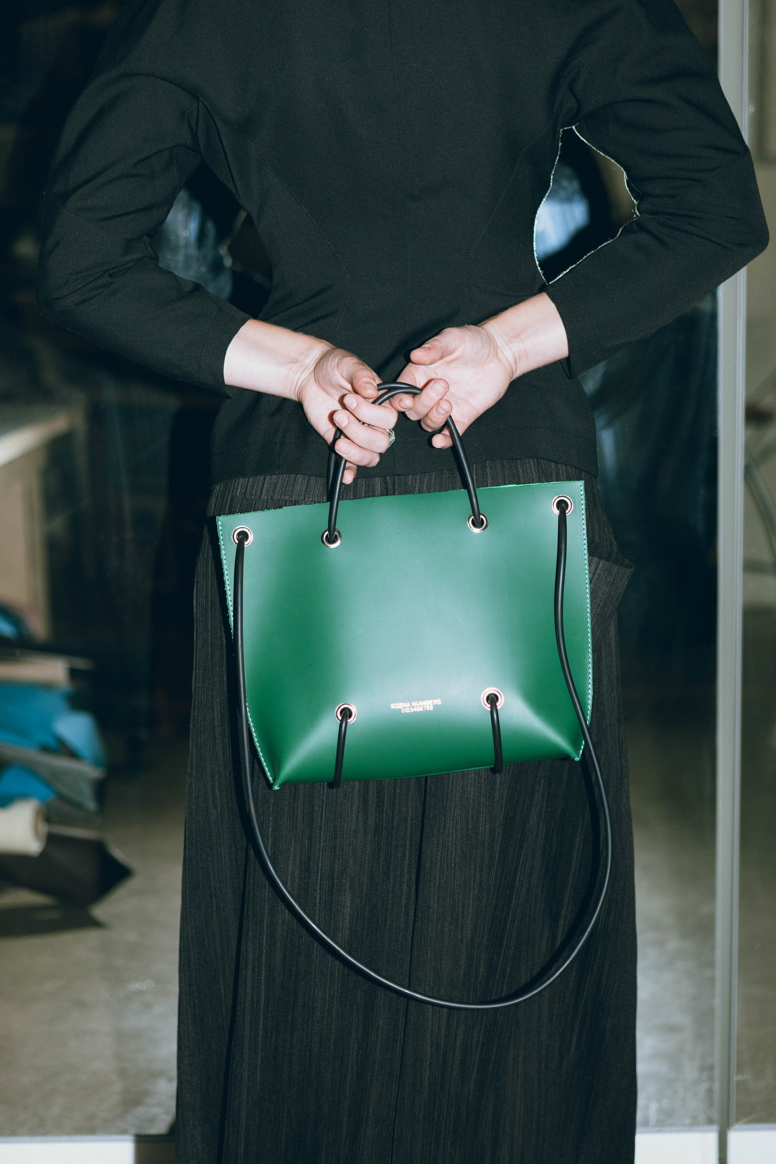 Kozha Numbers THE LARGE UTILITY bag | Garmentory