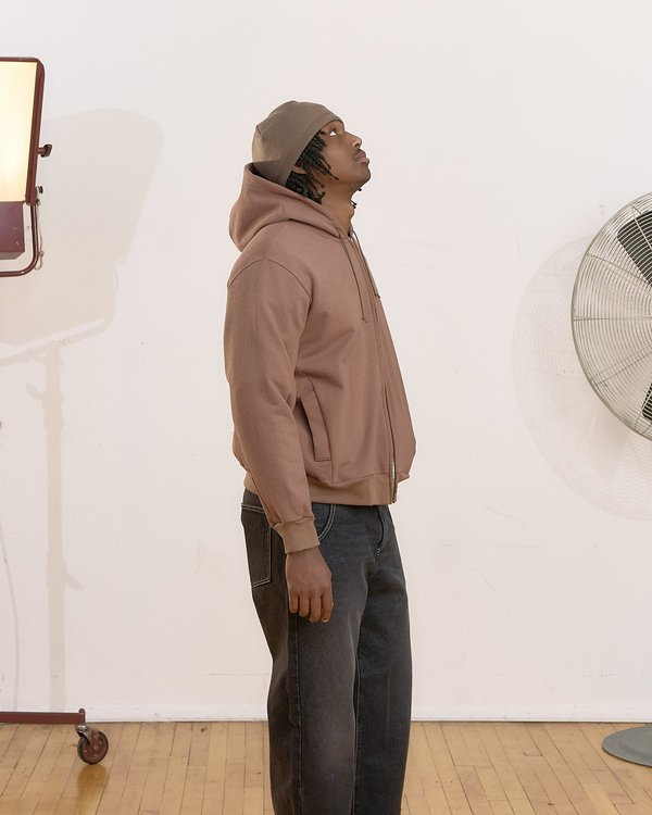 Lady White Co. Textured Zip Hoodie - Sedona | Garmentory