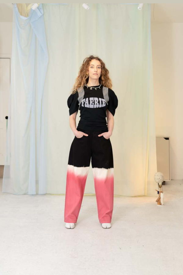 Spa Boy Maiden Jeans - Black/Pink