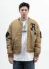 RICHGAINER Bomber Jacket - Beige - Thumbnail 1