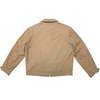 Diolen 70s Micro Mesh Lined Western Utility Jacket - Beige - Thumbnail 9
