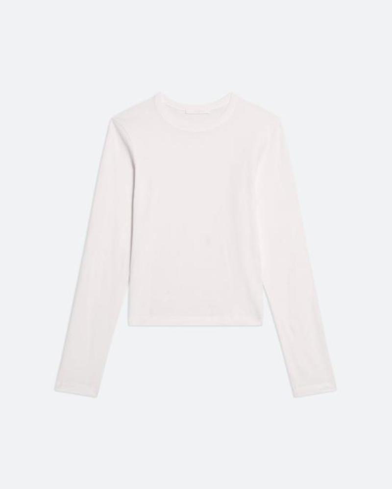 Tシャツ・カットソー HELMUT LANG Women Tunic Tops 405958 O06HW504 WHITE Helmut Lang Tunic Top - White | Garmentory