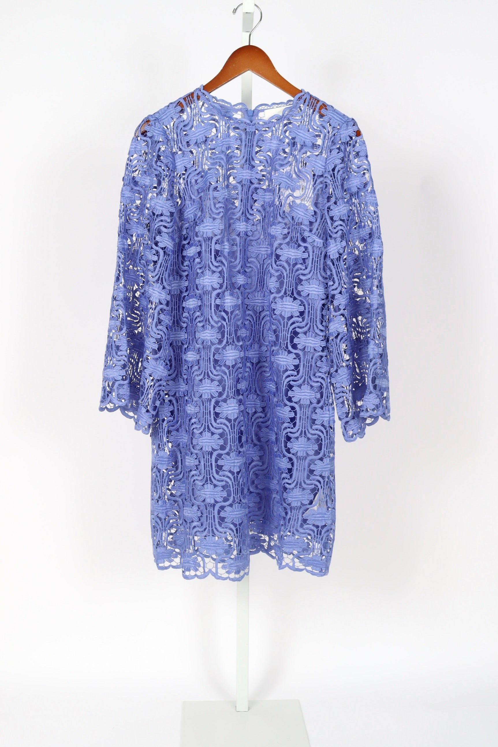 zimmermann blue lace dress Fashion Bomb Daily | @zendaya wore a blue @zimmermann Fall 2026 lace corset  dress while appearing on @fallontonight to promote The Drama alongside...