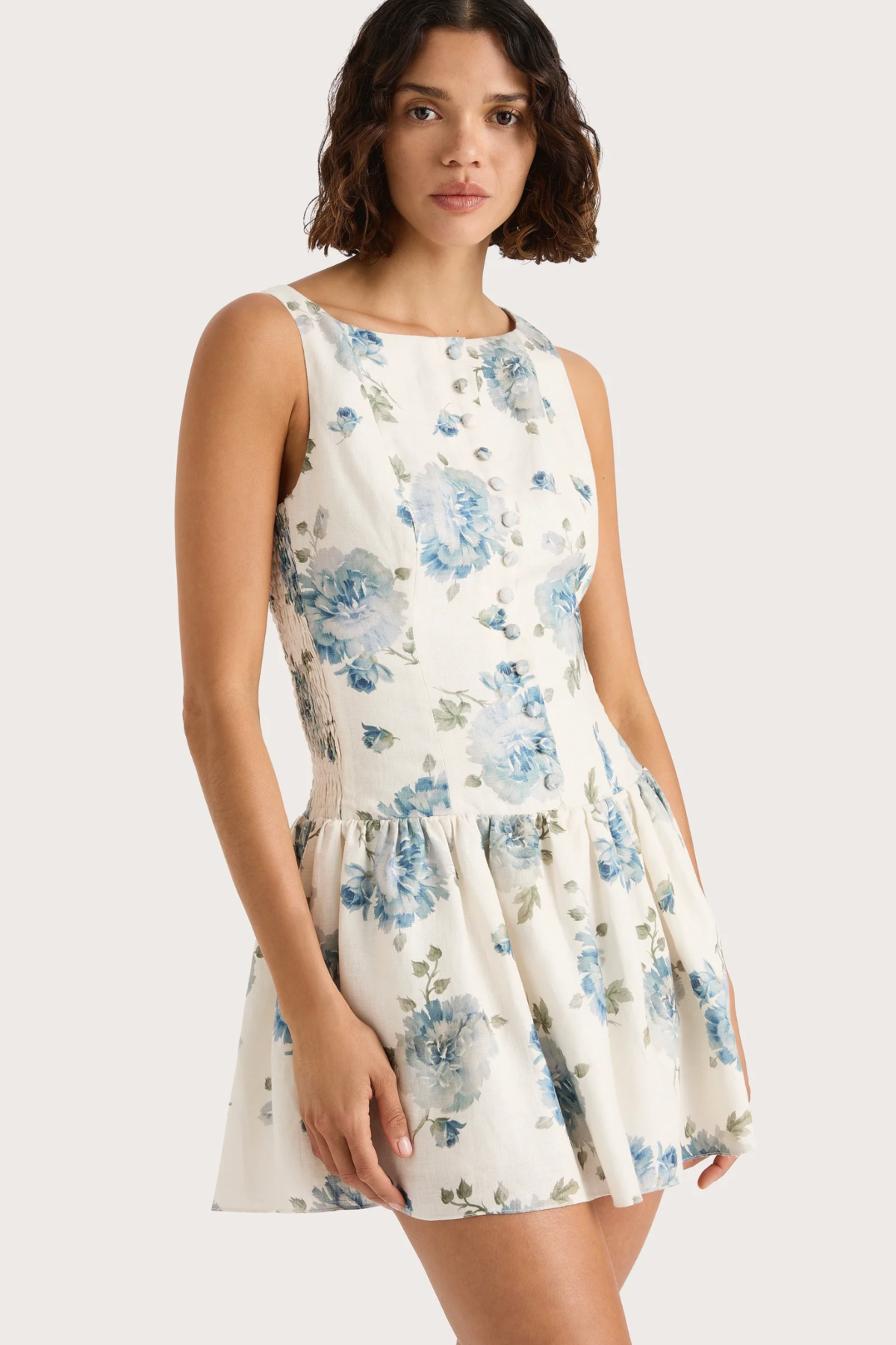 forever 21 ruffle trim mini dress Tiered Ruffle Mini Dress