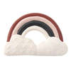 Moulin Roty Aprés La Pluie Rainbow Rubber Teething Ring - Pink - Thumbnail 1