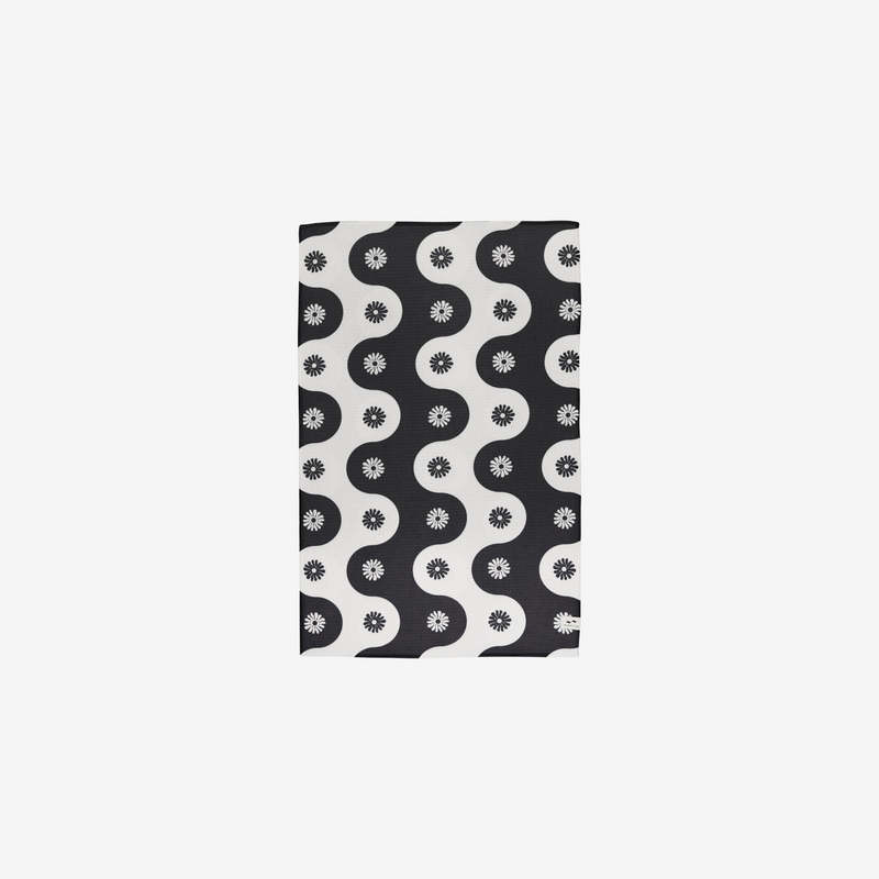 Slowtide Botanical Waves Quick-Dry Kitchen Towel Slowtide Botanical Waves Quick-Dry Kitchen Towel