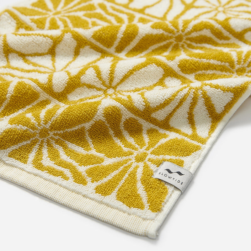 Slowtide Ciao Zen Hand Towel - Mustard