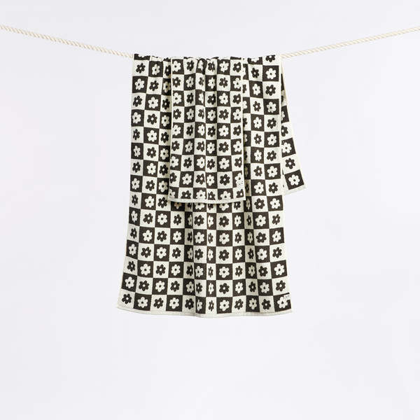 Slowtide Gigi Bath Towel - Black Slowtide Gigi Bath Towel - Black