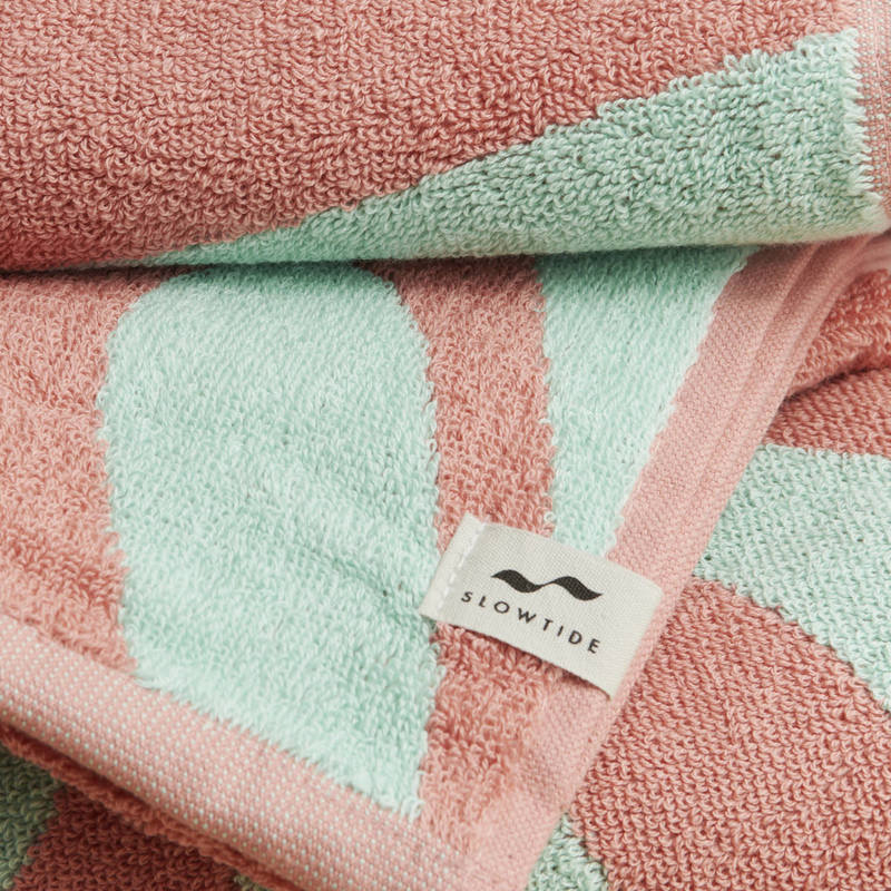 Slowtide Kingston Hand Towel - Pink