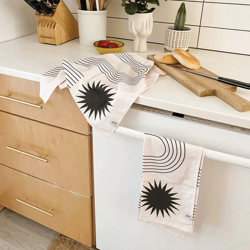 Slowtide Real Fun, Wow! Kitchen Towel