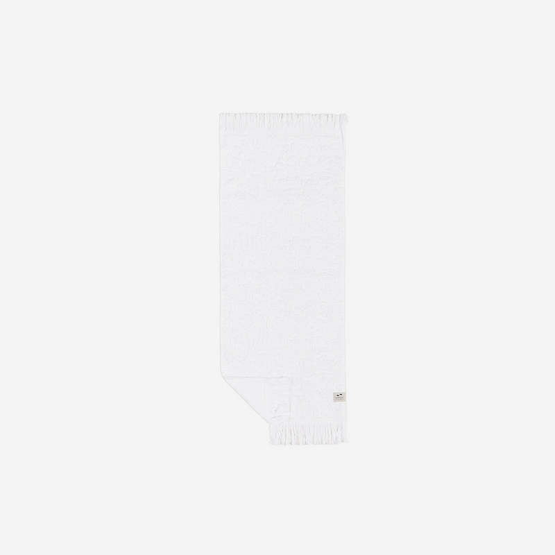 Slowtide Rouen Hand Towel - Off White/Sienna
