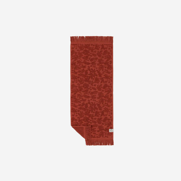 Slowtide Rouen Hand Towel - Off White/Sienna