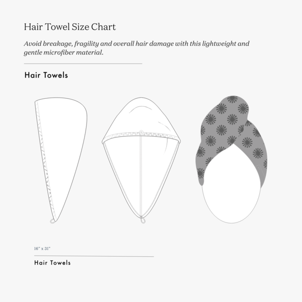 Slowtide Sun Bum Hair Towel Slowtide Sun Bum Hair Towel