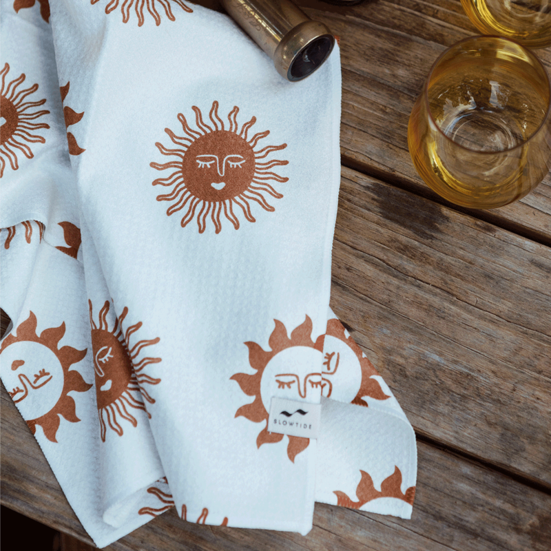 Slowtide Sunburn Quick-Dry Kitchen Towel Slowtide Sunburn Quick-Dry Kitchen Towel