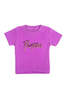 KIDS Blue&Cream Princess Tee - Purple - Thumbnail 1