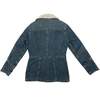 Wrangler 70s Sherpa Lined Denim Rancher Jacket - Blue - Thumbnail 7