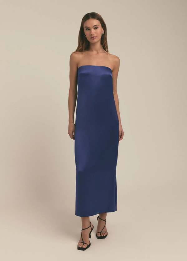 favorite daughter blue dress Take Me Seriously Long Dress Sapphire / S