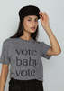 Baby & Company Vote Baby Vote T-Shirt - Gray - Thumbnail 2