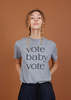 Baby & Company Vote Baby Vote T-Shirt - Gray - Thumbnail 4