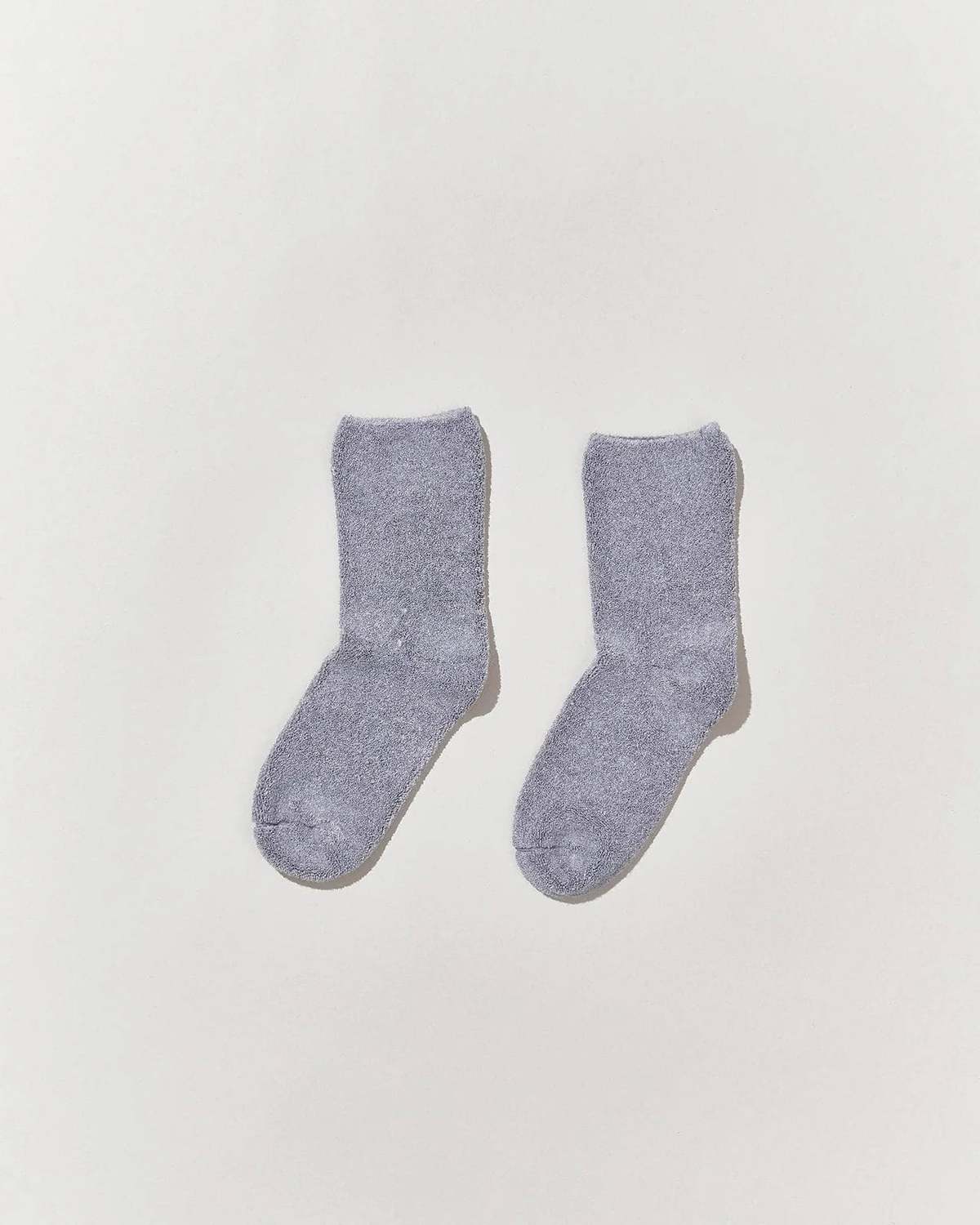 Baserange Buckle Overankle Socks - Grey Melange - Image 1 of 3