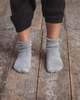 Baserange Buckle Overankle Socks - Grey Melange - Thumbnail 3