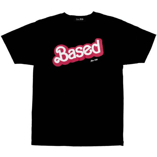 Skim Milk Based T-Shirt - Black