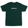 Skim Milk Caption This T-Shirt - Forest Green - Thumbnail 1