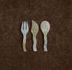 MAAARI Mini Mother of Pearl Utensils - Thumbnail 1