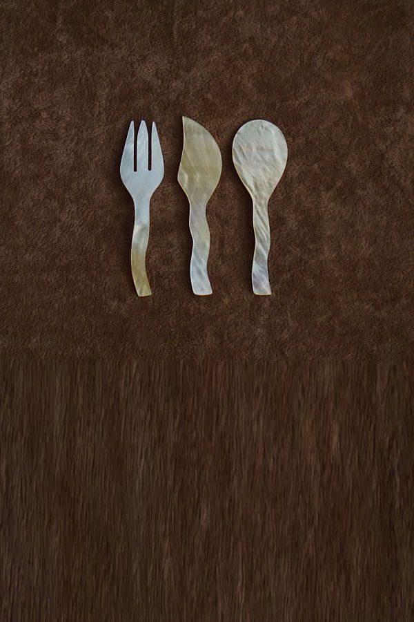 MAAARI Mini Mother of Pearl Utensils