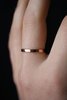 Hannah Naomi Extra Thick Hammered Ring - Gold - Thumbnail 1