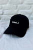 "INTENTIONALLY __________." Guncle Hat - Black/White - Thumbnail 2