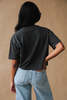 Richer Poorer Short Sleeve Crop Tee - Stretch Limo - Thumbnail 2