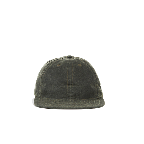 waxed cotton ball cap