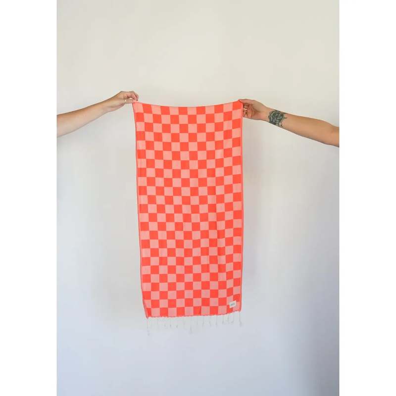 STATE The Label Check Turkish Towel
