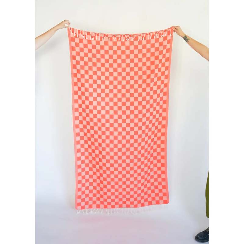 STATE The Label Check Turkish Towel - Thumbnail 4